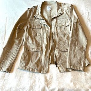 Khaki cargo jacket
